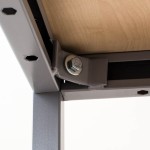 Mesa de oficina media luna ZIK