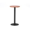 Mesa alta de oficina ZETA, con patas tipo tulipa