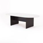Mesa de reuniones ovalada Artéo An.190 cm