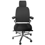 Vista frontal de la Silla de oficina HERO