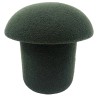 Puf tejido bouclé Alt.35 cm TOAD verde