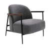 Sillón para sala de espera Agathe gris vista general