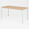 Mesa de oficina rectangular ZIK