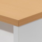 Escritorio en L MADERA + 1 cajonera Prof.60 cm