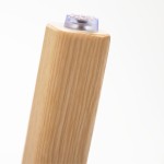 Butaca de recepción EUCALY con patas de madera