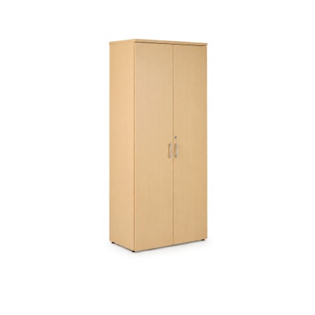 Armario alto de oficina VELNIO con 2 puertas batientes | 180 cm